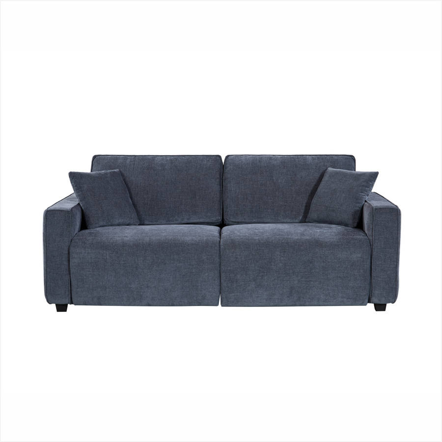 Convertible Sofa Bed in Blue