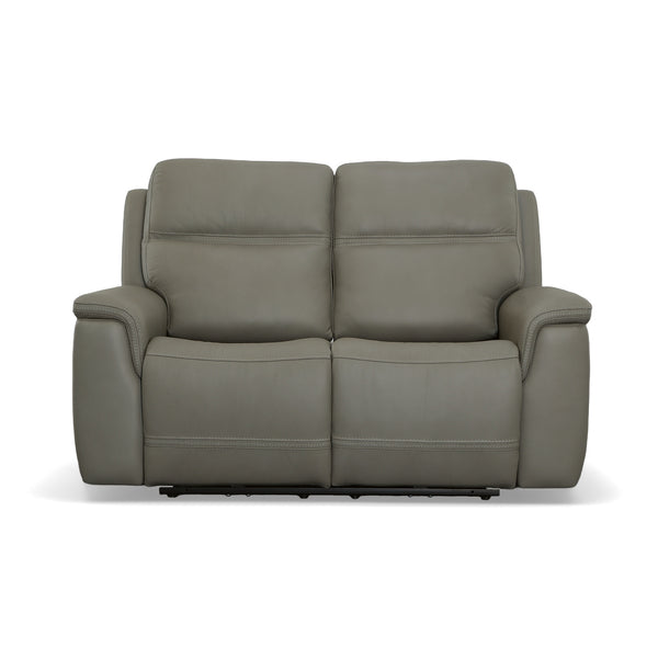 Flexsteel Sawyer Power Reclining Loveseat with Power Headrest & Lumbar alternate view
