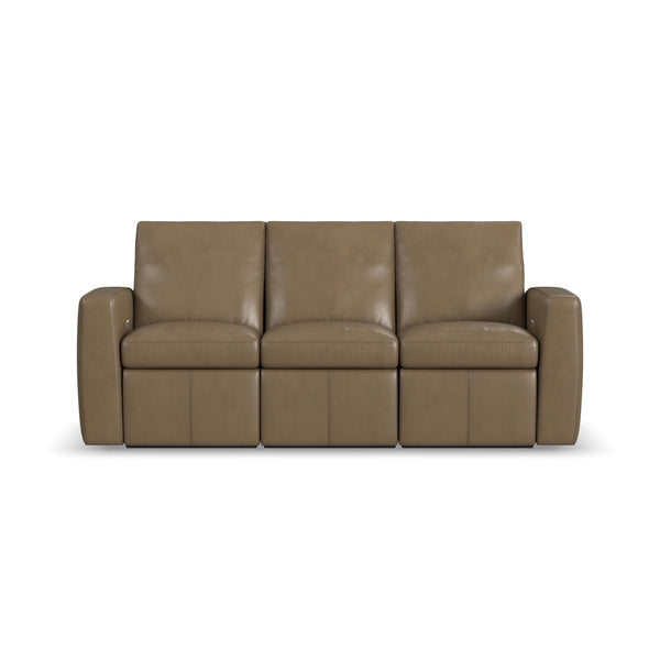 Flexsteel Aria Leather Power Reclining Sofa