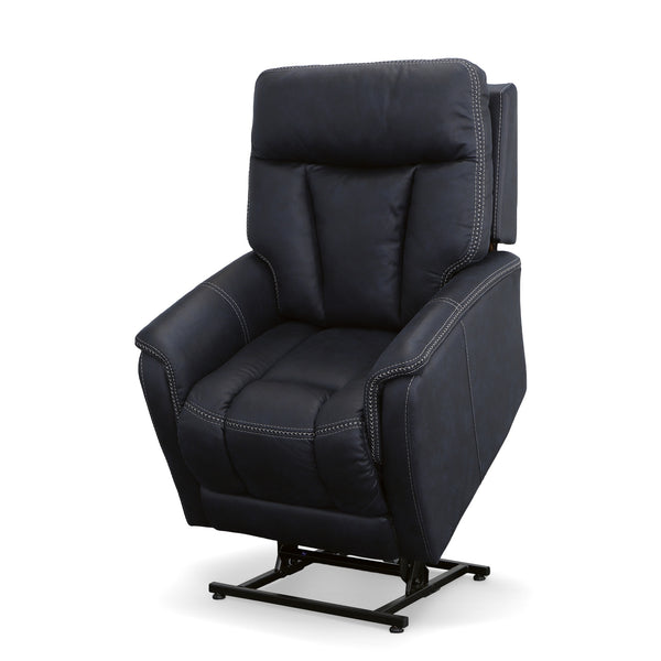 Atlas Fabric Power Lift Recliner with Power Headrest & Lumbar