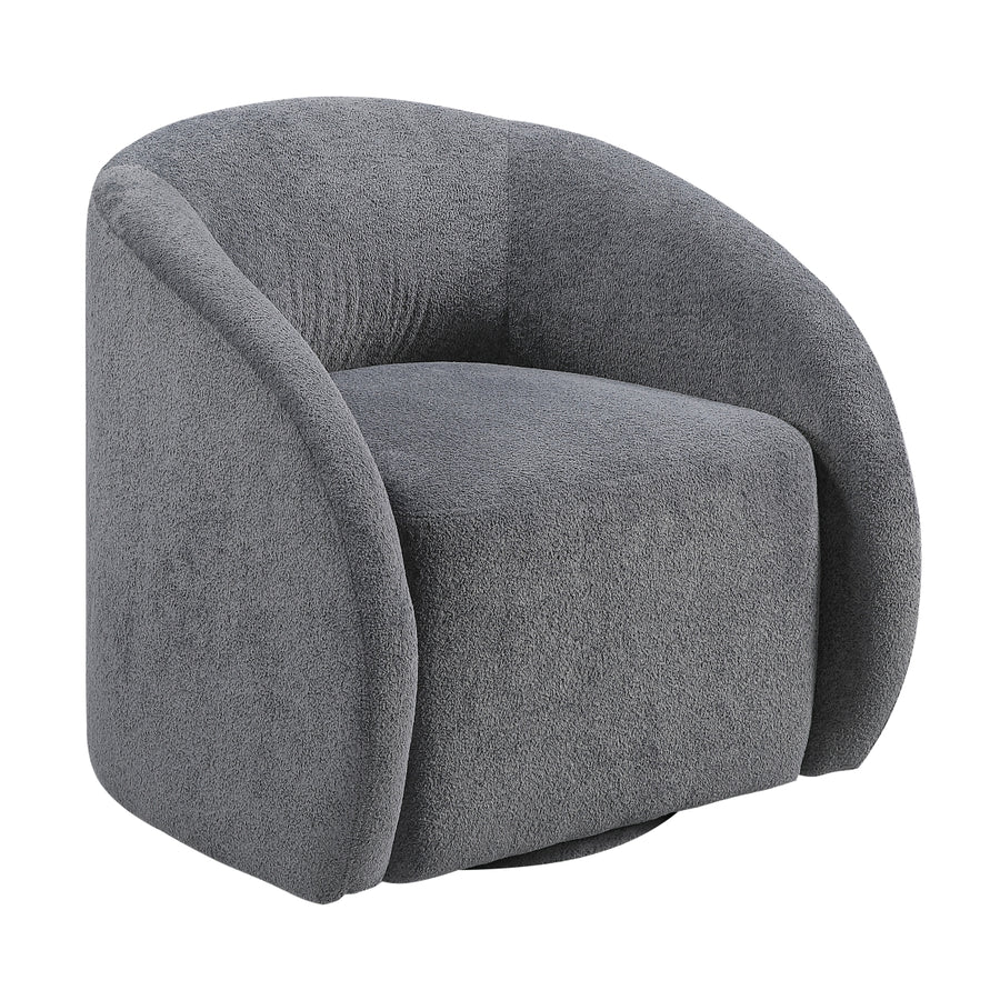 Nest Dark Gray Swivel Chair