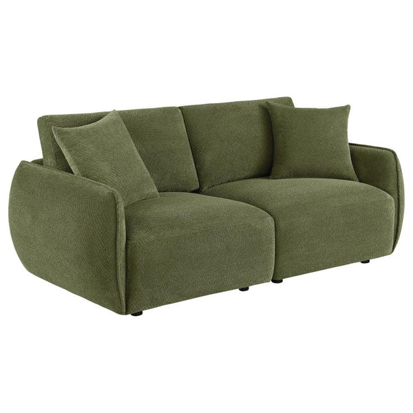 7th Street Modular Lounge Loveseat Green alternate view