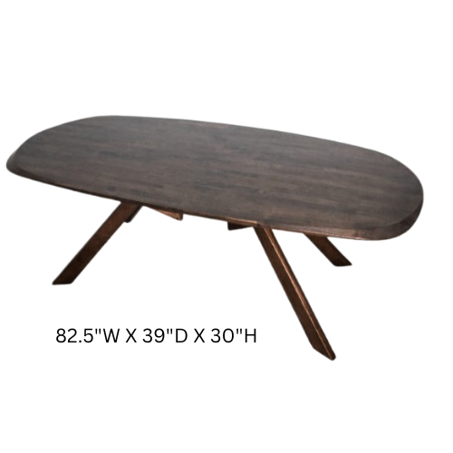 CENTURY 3 DINING TABLE 82.5
