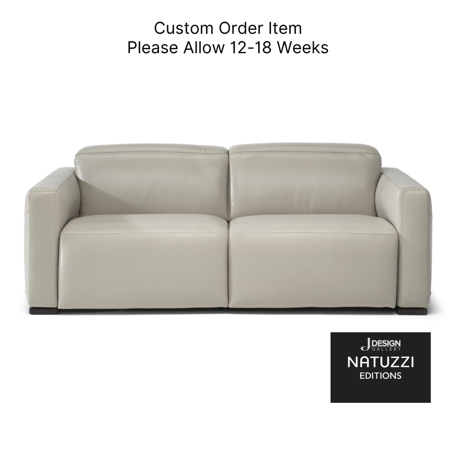 BALTIMORA Power Dual Recliner Love Seat by Natuzzi