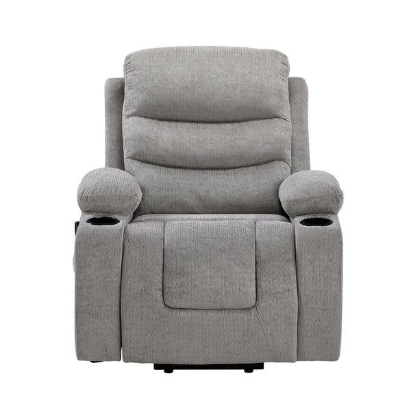 Serenity Gray Power Lift Chair with Massage & Heat alternate view