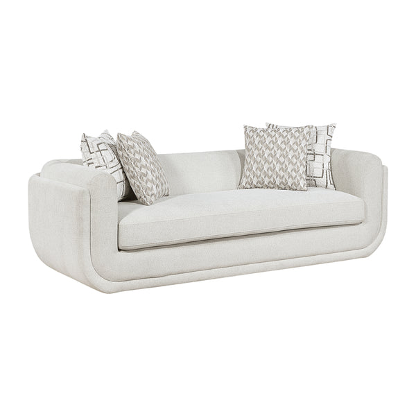 Cozy Collection Sofa w/4 Designer Accent Pillow alternate view