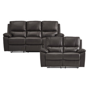 Dawson 2pc Recliner Livingroom Set: Sofa & Love