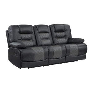 Fabian 2pc Recliner Living Room Set: Sofa, Love alternate view