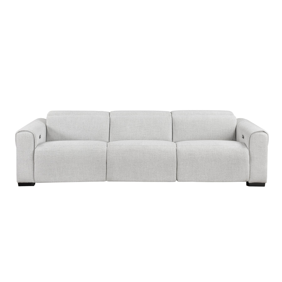 McPherson Power Double Reclining Sofa with Power Headrests & Charging Ports
