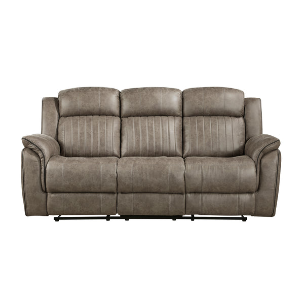 Ario Taupe sofa on a white background