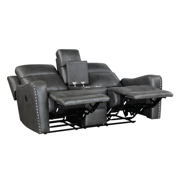 Kellen Double Reclining Love Seat with Center Console alternate view