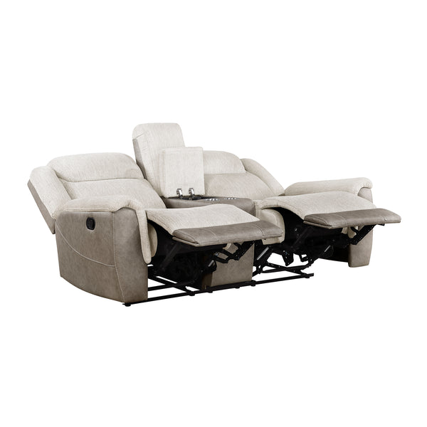 Harriette Double Reclining Love Seat with Center Console alternate view