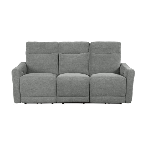 Edition Power Double Lay Flat Reclining Sofa with Power Headrests and USB Ports
