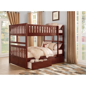 Rowe Full/Full Bunk Bed with Storage Boxes