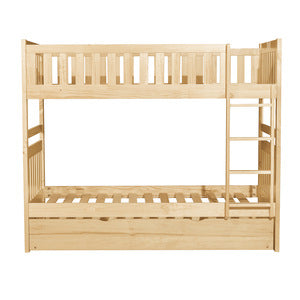 Bartly Twin/Twin Bunk Bed with Twin Trundle