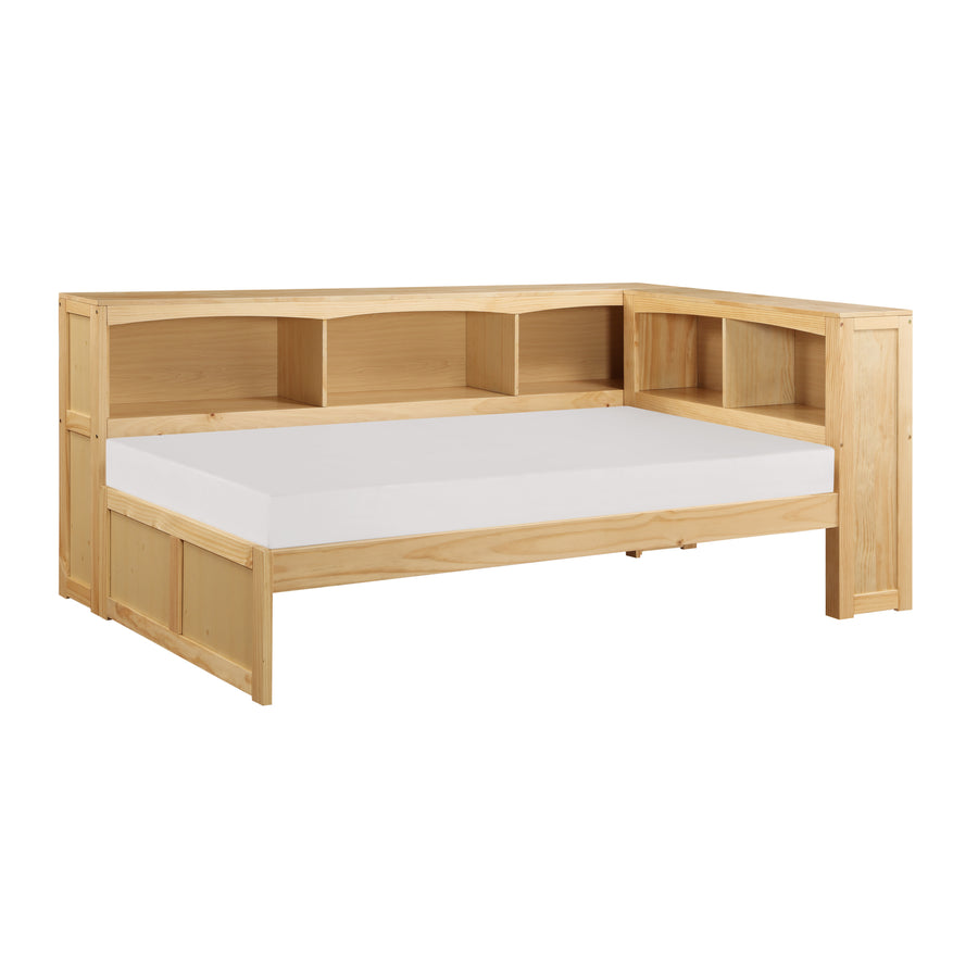 Bartly (3) Twin Bookcase Corner Bed - view 3