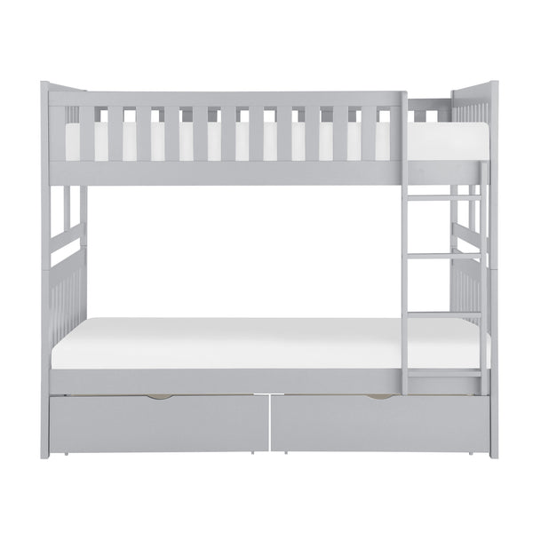 Orion Full/Full Bunk Bed with Storage Boxes
