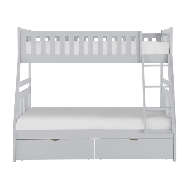 Orion Twin/Full Bunk Bed with Storage Boxes alternate view