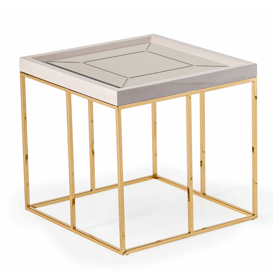 Carmela Collection - End Table by Michael Amini
