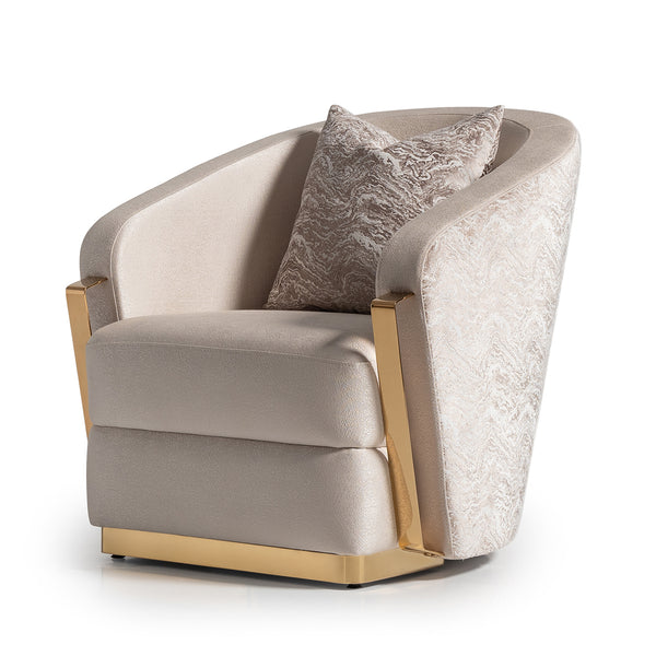 Carmela Collection - Accent Chair by Michael Amini alternate view