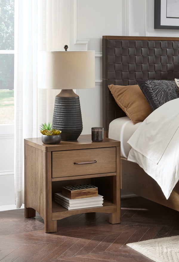 Ashley 1-Drw Nightstand - Tavern Brown alternate view