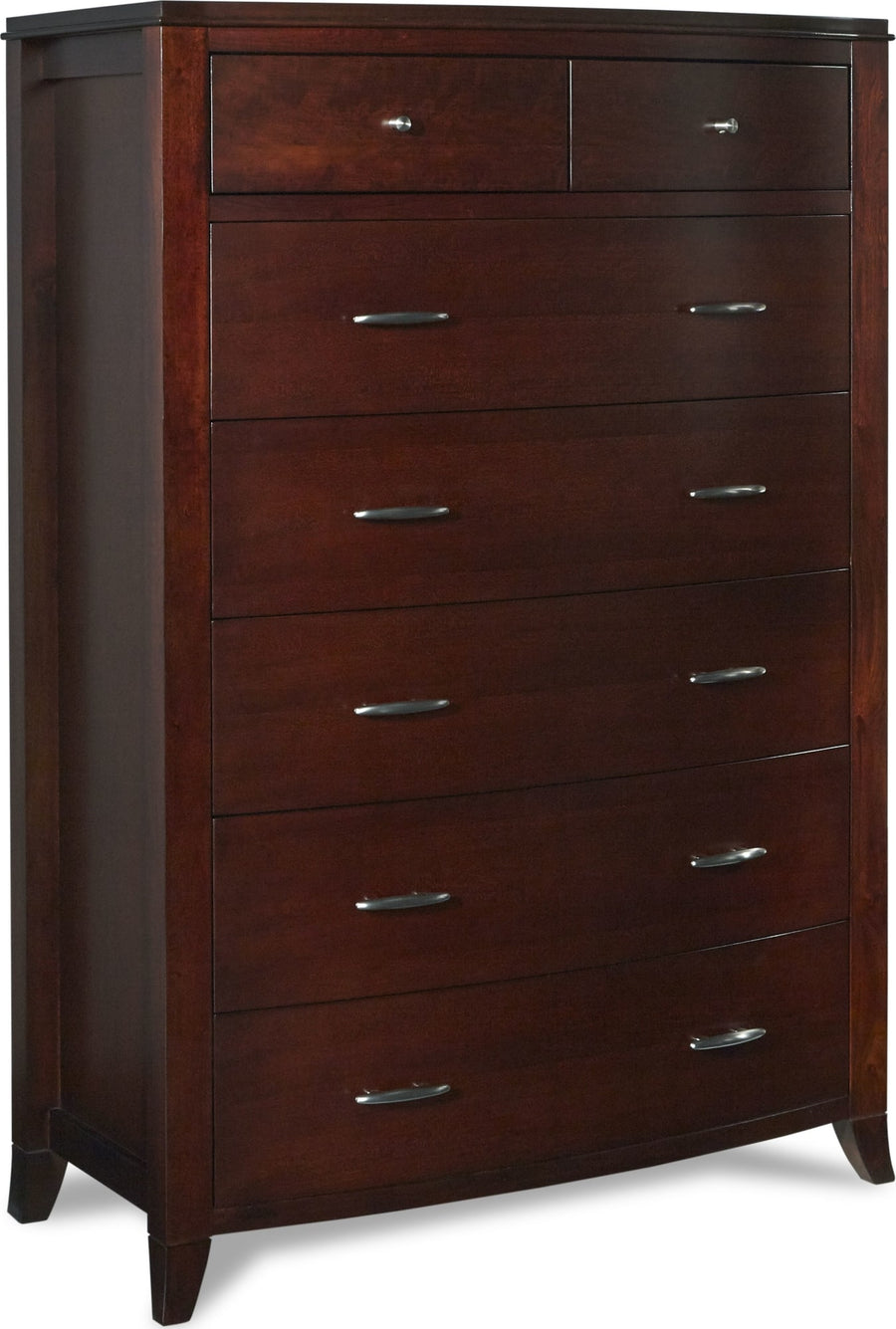 Bradford Seven Drawer Chest in Cinnamon - View 3