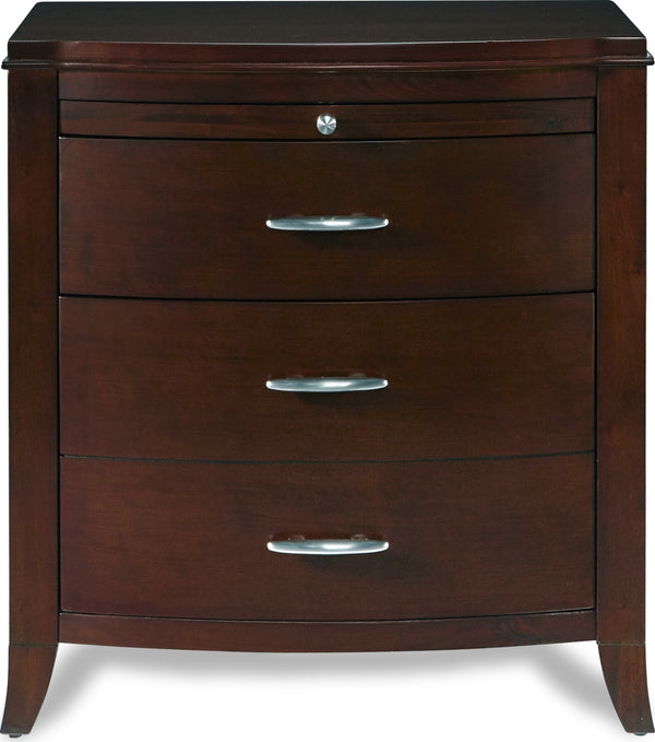 Bradford Two Drawer Nightstand in Cinnamon