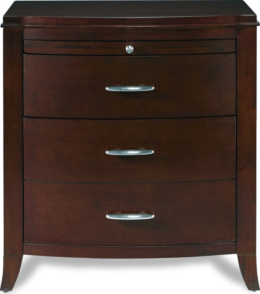 Bradford Two Drawer Nightstand in Cinnamon - View 5