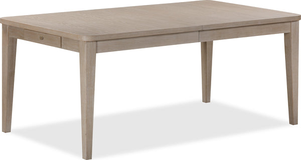 Carrington Two Drawer Extendable Dining Table in Chai - View 5