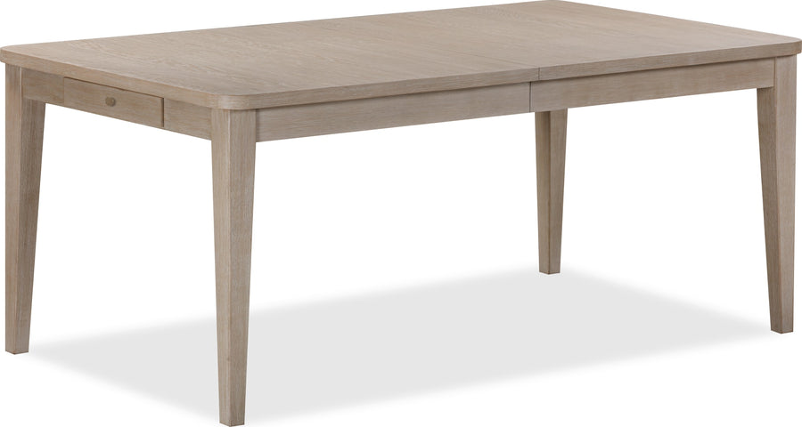 Carrington Two Drawer Extendable Dining Table in Chai - View 5