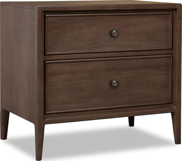 Cambridge 2 Drw Nightstand w/CM - P Pie alternate view