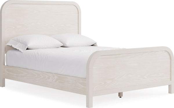 Davenport Wood Platform Bed in Sugar