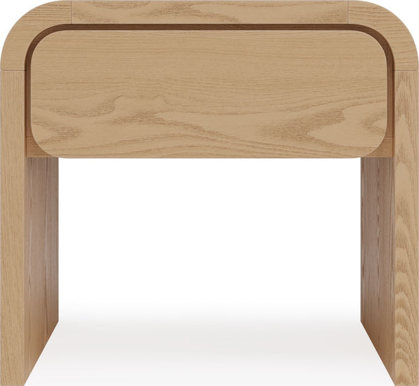Easton 1-Drw Nightstand - Timber