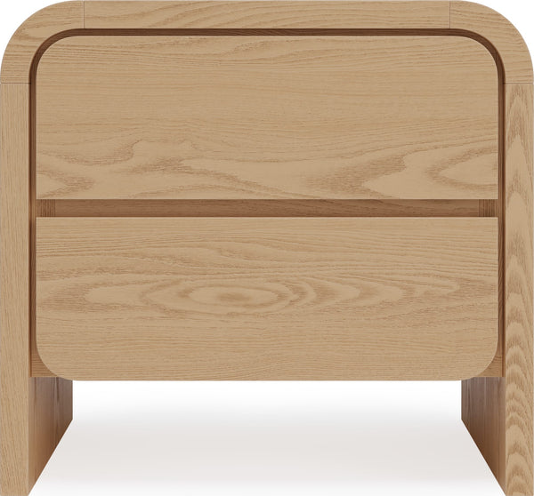 Easton 2-Drw Nightstand - Timber