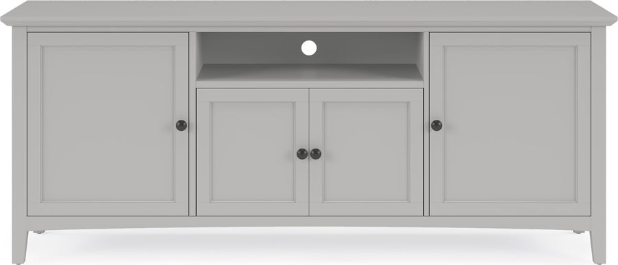 Halston Ent Console 74W - Elephant Grey