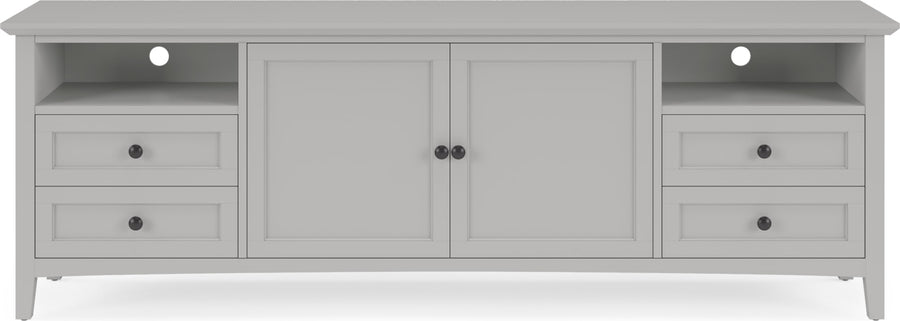 Halston Ent Console 84W - Elephant Grey