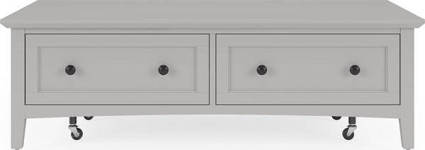 Halston Rectangle Coffee Table - Elephant Grey - View 2