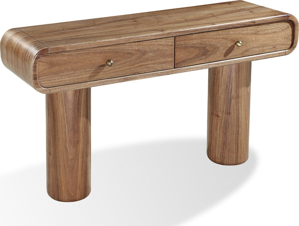 Juniper Walnut Console Table in Mongoose alternate view