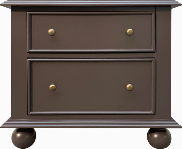 Kingsley 2-Drawer Nightstand - Bourbon