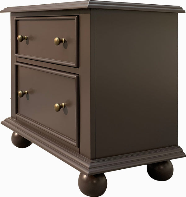 Kingsley 2-Drawer Nightstand - Bourbon alternate view