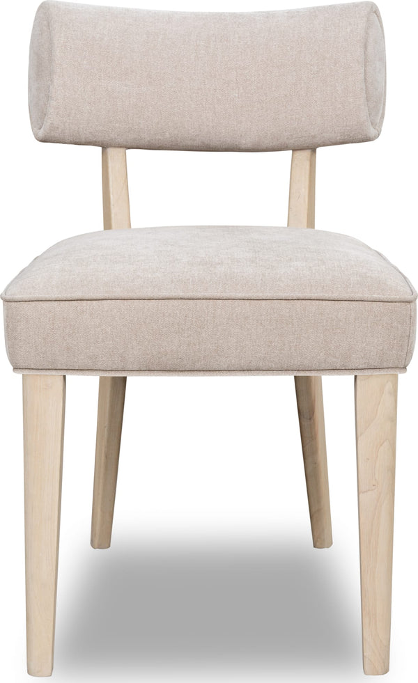 Montgomery Wood Frame Upholstered Dining Chair in Brown Sugar Chenille alternate view