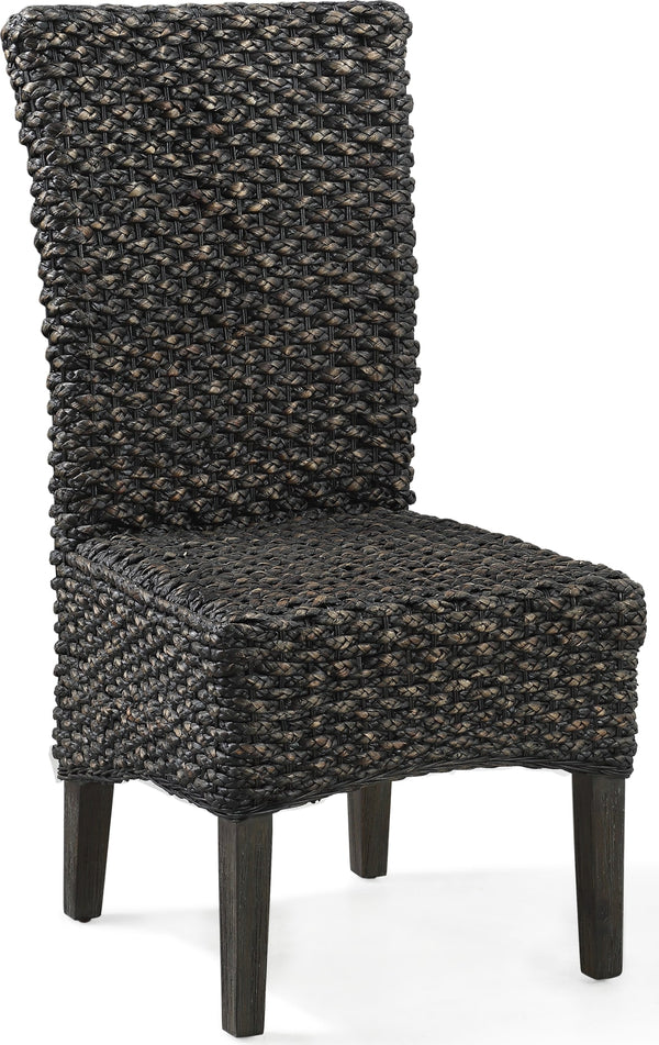 Mayfair Chair Water Hyacinth in Graphite