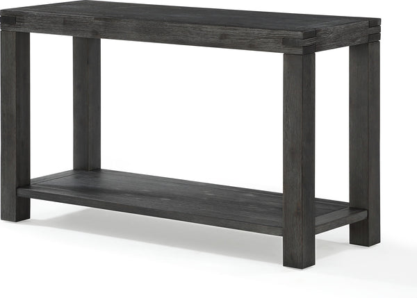 Mayfair Solid Console Table in Graphite alternate view