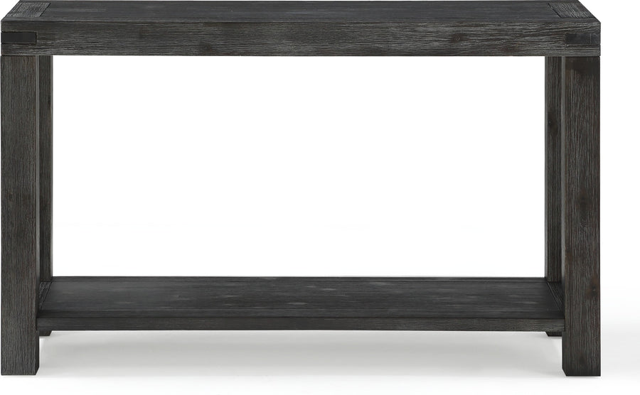 Mayfair Solid Console Table in Graphite - View 5
