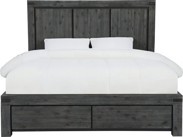 Mayfair Solid Wood Footboard Storage Bed in Graphite alternate view