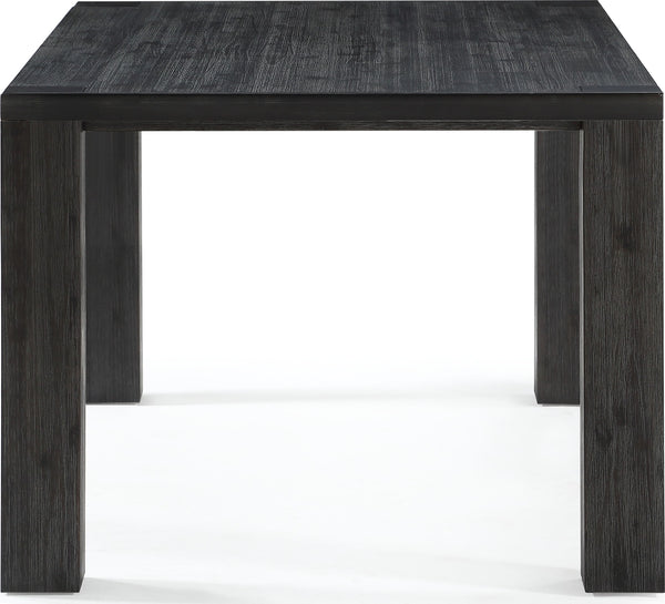 Mayfair Solid Wood Rectangle Table in Graphite - View 7