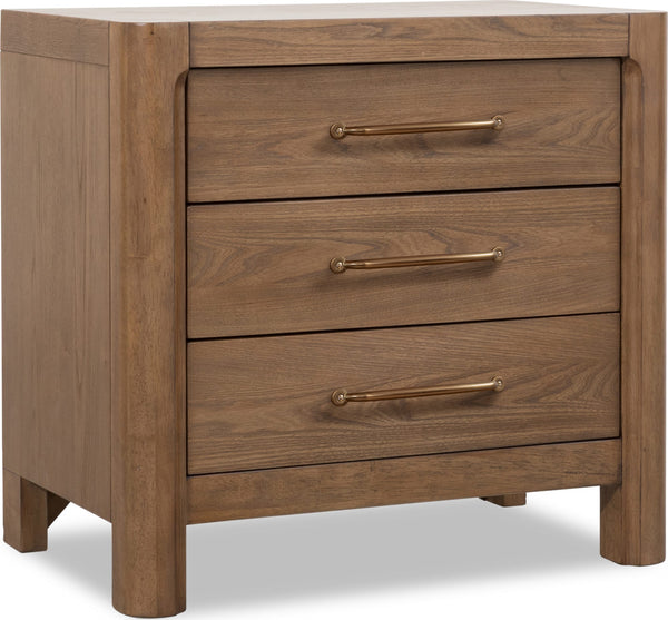 Morrison 3 Drw Nightstand - Claystone alternate view