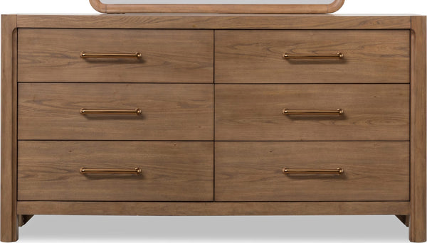 Morrison 6 Drw Dresser - Claystn