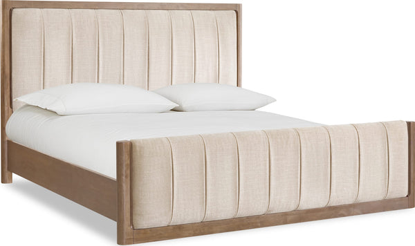Morrison Wd/Upholstered Queen Bed - Csh/Cls