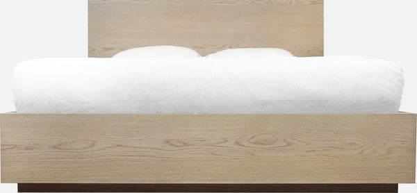 Onyx Coastal Modern Platform Bed in Bisque alternate view